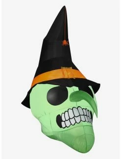 Best deal 🥰 Green Witch Skull Airblown ✨