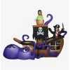 Best Sale 🎉 Halloween Pirate Ship Scene Airblown 👍