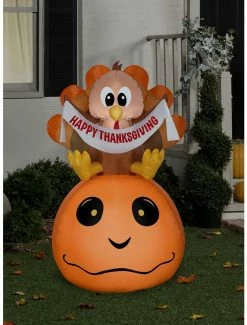 Best Sale โจ Harvest Turkey And Pumpkin Airblown ๐งจ 3 Best Sale โจ Harvest Turkey And Pumpkin Airblown ๐งจ -Furniture Outlet Store 19667758 av1