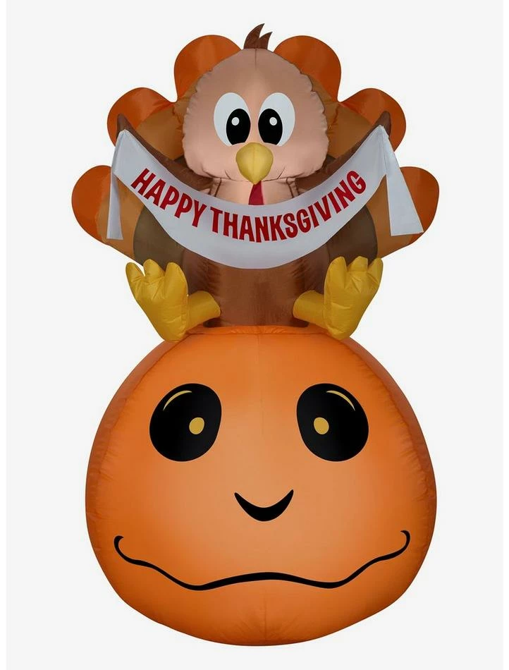 Best Sale โจ Harvest Turkey And Pumpkin Airblown ๐งจ 1 Best Sale โจ Harvest Turkey And Pumpkin Airblown ๐งจ
