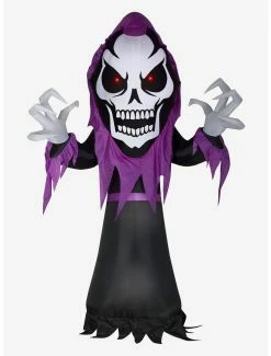 Wholesale ❤️ Skeleton Reaper Red Led Eyes Airblown 😉