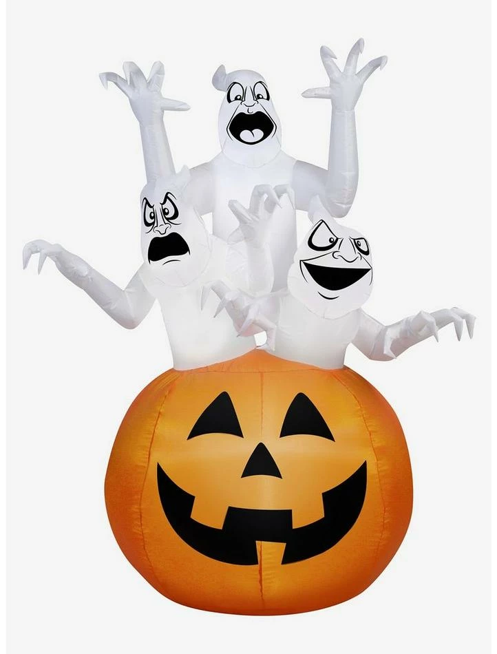 Cheap ๐ฅฐ Three Ghosts In Pumpkin Scene Airblown ๐ 1 Cheap ๐ฅฐ Three Ghosts In Pumpkin Scene Airblown ๐