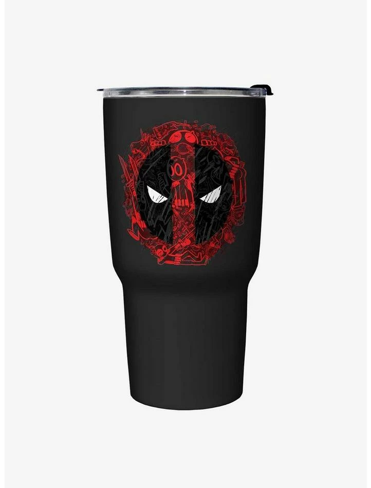 Best Sale ๐ Marvel Deadpool Overlay Logo Travel Mug ๐ 1 Best Sale ๐ Marvel Deadpool Overlay Logo Travel Mug ๐
