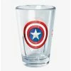 New 😀 Marvel Captain America Shield Mini Glass 🎁