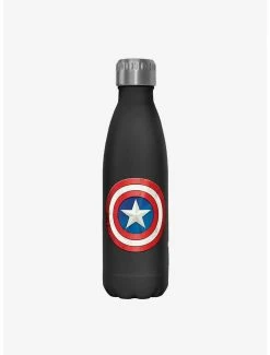 Brand new ⌛ Marvel Captain America Shield Stainless Steel Water Bottle 🎉