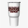 New ⭐ Stranger Things Flame Logo Travel Mug 🔔