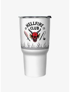 Best deal 🔥 Stranger Things Hellfire Club Logo Travel Mug ✔️