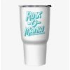 New 👏 Stranger Things Rink-O-Mania Logo Travel Mug 🤩