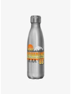 Best Sale 😉 Stranger Things Hawkins Sunset Stainless Steel Water Bottle 🥰