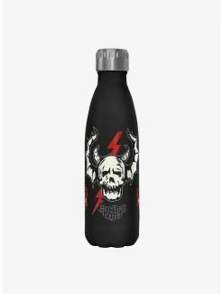 Wholesale 👏 Stranger Things Hellfire Club Lightning Stainless Steel Water Bottle 🥰