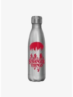 Buy ✨ Stranger Things Riding Bikes Stainless Steel Water Bottle 🔔