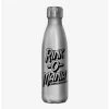Buy 🧨 Stranger Things Rink-O-Mania Logo Stainless Steel Water Bottle 👏
