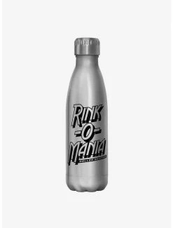 Buy 🧨 Stranger Things Rink-O-Mania Logo Stainless Steel Water Bottle 👏