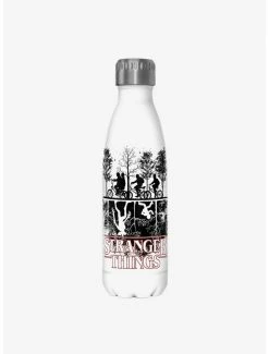 New ⌛ Stranger Things Upside Down Stainless Steel Water Bottle ❤️