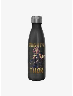 Outlet ⌛ Marvel Thor: Love and Thunder Lady Thor Stainless Steel Water Bottle 😍
