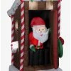 Flash Sale 👍 Christmas Santa's Outhouse 6-foot Airblown Inflatable 😉