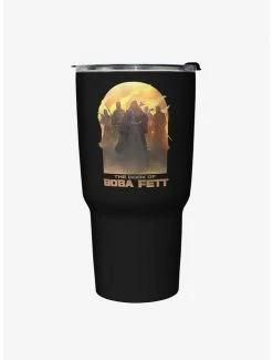 Discount 🥰 Star Wars The Book of Boba Fett Leading By Example Black Stainless Steel Travel Mug 😉