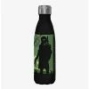 New 👍 Star Wars The Book of Boba Fett Bouny Hunter For Hire Black Stainless Steel Water Bottle ⭐
