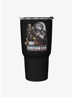 Budget 😉 Star Wars The Book of Boba Fett Questions Later Black Stainless Steel Travel Mug ✔️