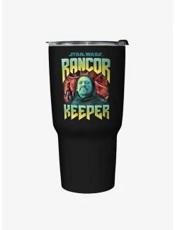 New 💯 Star Wars The Book of Boba Fett Side By Side Black Stainless Steel Travel Mug 🌟