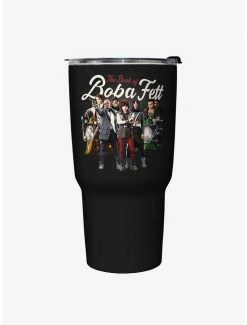 Outlet 😉 Star Wars The Book of Boba Fett Support Plan Black Stainless Steel Travel Mug 🔥