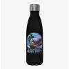 Outlet ✔️ Star Wars The Book of Boba Fett Got Your Back Black Stainless Steel Water Bottle 🌟