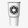 Budget 🧨 Star Wars Empire Emblem White Stainless Steel Travel Mug 🛒