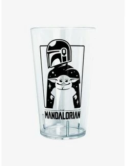 Hot Sale 🤩 Star Wars The Mandalorian Cute Silhouette Tritan Cup 👍