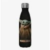 Wholesale ❤️ Star Wars The Mandalorian Full Size Black Stainless Steel Water Bottle 🤩