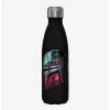 Best deal ✔️ Star Wars The Mandalorian Helmet Explanation Black Stainless Steel Water Bottle 👍