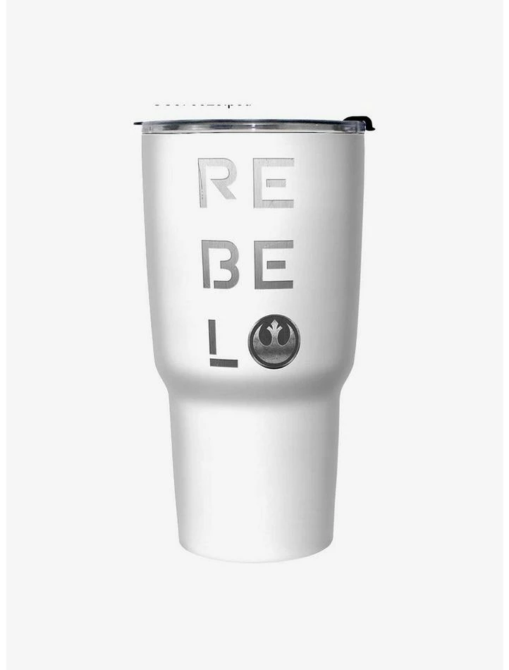 Brand new 🎁 Star Wars Rebel White Stainless Steel Travel Mug ❤️ 1 Brand new 🎁 Star Wars Rebel White Stainless Steel Travel Mug ❤️