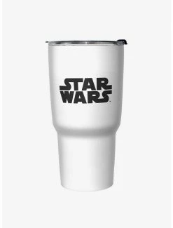 Coupon ✔️ Star Wars Simplest Logo White Stainless Steel Travel Mug 👏