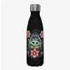 Flash Sale ❤️ Star Wars The Mandalorian Planchette Child Black Stainless Steel Water Bottle 😉