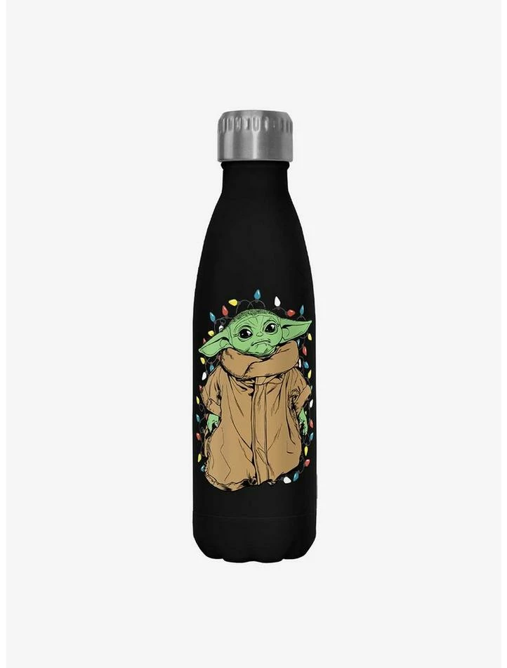 Discount 🎉 Star Wars The Mandalorian Tangled Black Stainless Steel Water Bottle 🥰 1 Discount 🎉 Star Wars The Mandalorian Tangled Black Stainless Steel Water Bottle 🥰