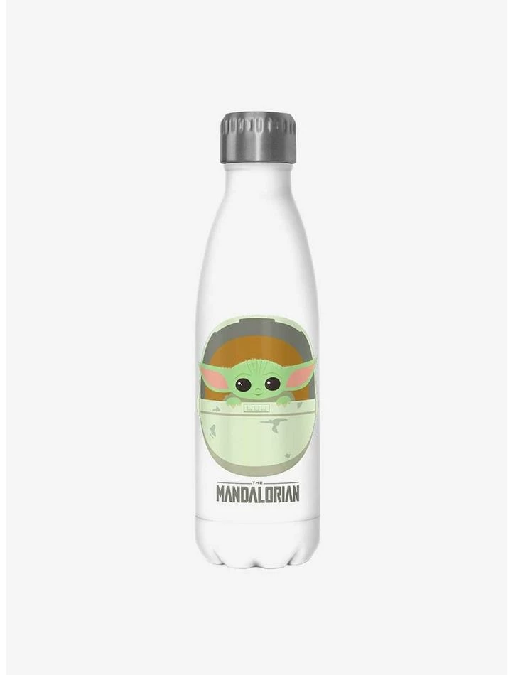 Best deal ๐ Star Wars The Mandalorian The Child Cute Bassinet White Stainless Steel Water Bottle ๐ 1 Best deal ๐ Star Wars The Mandalorian The Child Cute Bassinet White Stainless Steel Water Bottle ๐