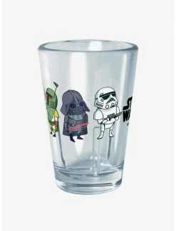 Promo 👍 Star Wars Doodles Mini Glass ⭐
