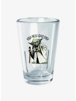 Coupon 👍 Star Wars Green Dad Mini Glass 💯