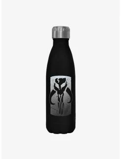 Buy 👏 Star Wars Crest Bantha Black Stainless Steel Water Bottle 💯