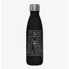 Top 10 🔥 Star Wars Galaxy Dad Black Stainless Steel Water Bottle 🥰