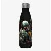 Budget 👍 Star Wars Mandalorian Warrior Black Stainless Steel Water Bottle ❤️