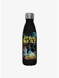 Buy 😍 Star Wars Rebel Classic Black Stainless Steel Water Bottle 🔥