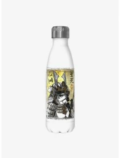 Buy 👍 Star Wars Samurai Trooper White Stainless Steel Water Bottle ⌛
