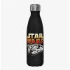 Deals 🎁 Star Wars The Falcon Black Stainless Steel Water Bottle 😀