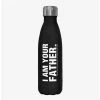 Cheap 🔥 Star Wars The Father Black Stainless Steel Water Bottle 🎉
