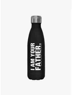 Cheap 🔥 Star Wars The Father Black Stainless Steel Water Bottle 🎉