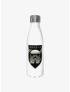 Promo 😍 Star Wars Trooper White Stainless Steel Water Bottle 🌟