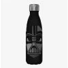 Cheap 🧨 Star Wars Vader Black Stainless Steel Water Bottle 👍
