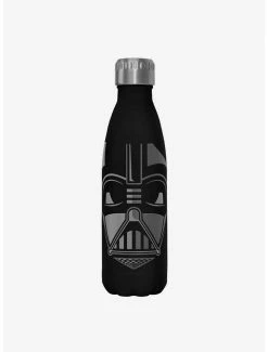 Cheap 🧨 Star Wars Vader Black Stainless Steel Water Bottle 👍