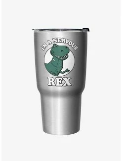 Cheapest ⭐ Disney Pixar Toy Story Nervous Rex Travel Mug 🔔
