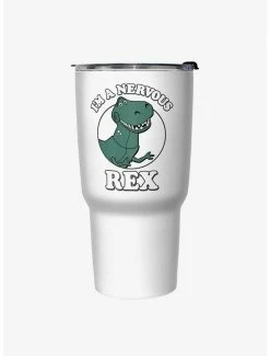 Promo ❤️ Disney Pixar Toy Story Nervous Rex Travel Mug ✔️